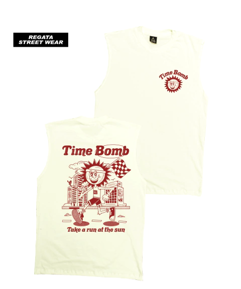 Regata Street Wear Time Bomb (Take a run at the sun - off white)