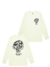 Camiseta Manga Longa Time Bomb (Too tough to die- off white)