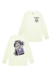 Camiseta Manga Longa Time Bomb (Ultraviolet- off white)
