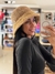 PILUSO CORDERITO/PELO - Estilo Sombrero