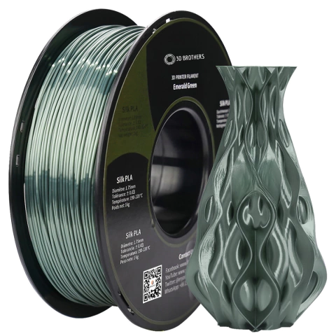 PLA Silk Verde Esmeralda