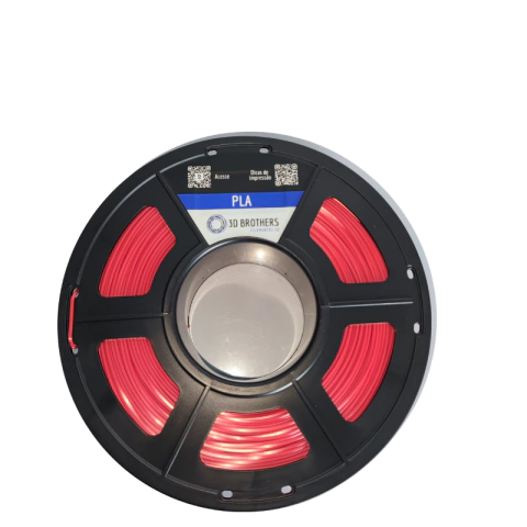FILAMENTO 3D PLA SILK- RED 1,75MM 1KG/SPOOL