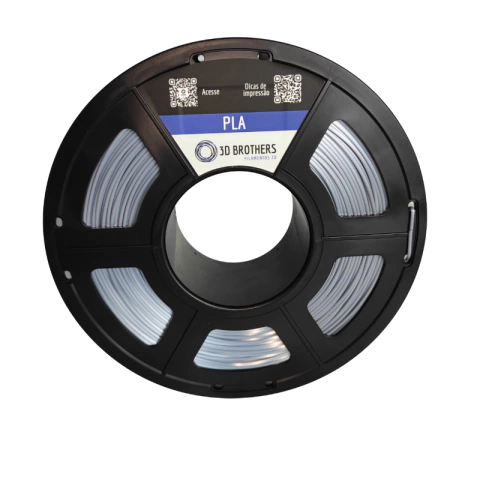 FILAMENTO 3D PLA SILK- SILVER1,75MM 1KG/SPOOL