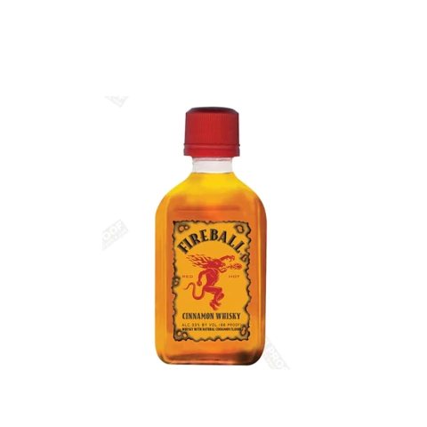 Licor de Whisky com Canela Fireball Miniatura 50ml