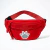 Shoulder Bag Vermelha - Camaleão - Pata Cinza