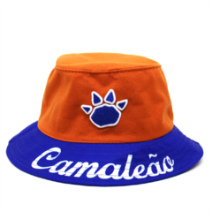 Chapéu Bucket Camaleão Laranja e Azul - comprar online