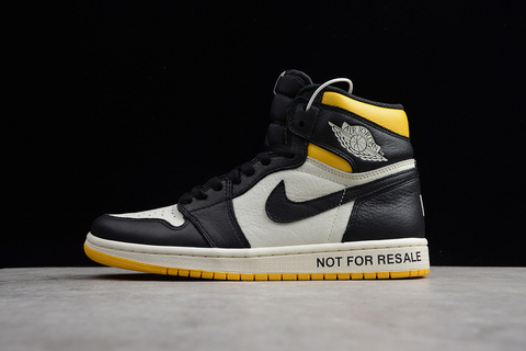 Jordan 1 Retro High Not for Resale Varsity Maize