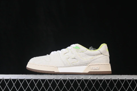 Fendi by Marc Jacobs Match Low-Caps Blanco Canvas
