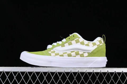 Vans Knu Skool Mega Check "White Green"
