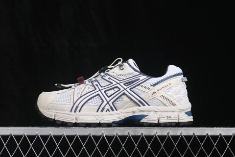 ASICS Gel Kahana 8 Cream White Navy