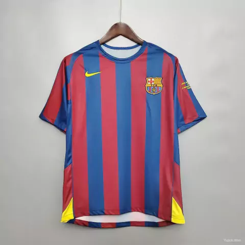 Camiseta Retro 2006 - Barcelona UEFA Champions League