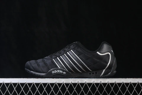 adidas Adi Racer Lo Core Black Silver Metallic