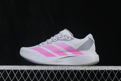 adidas Adizero Evo SL Grey Lucid Fuchsia