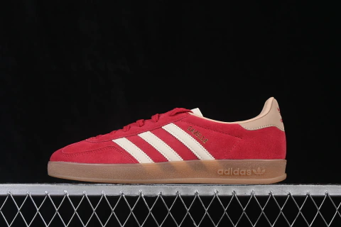 adidas Gazelle Indoor Team Victory Red Warm Vanilla Magic Beige