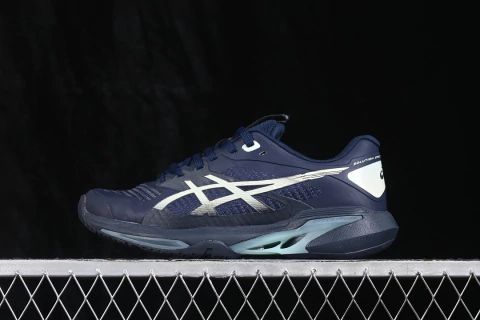 ASICS Solution Speed FF 4 Blue Black