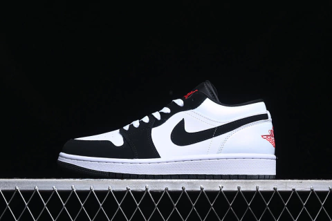 Jordan 1 Low SE White Fire Red Black Matte Silver