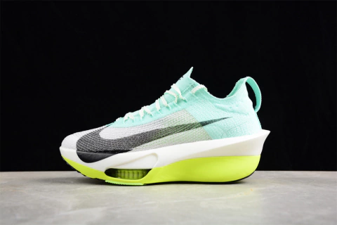 Air Zoom Alphafly Next 3 White Light Green