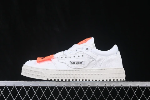 Off-White Tenis 3.0 Court Low White Orange