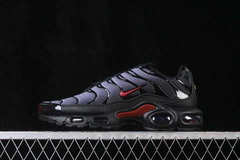 Nike Air Max Plus Black Pencil Point Team Crimson
