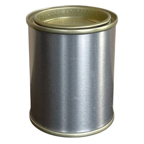 Lata 120 ml com tampa (1/32)