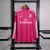 Camisa Real Madrid Rosa Manga Longa Retrô - Away 14/15