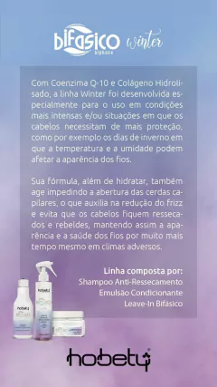BIFÁSICO WINTER LEAVE-IN 255ML - HOBETY - comprar online