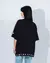 camisa oversized coração preta
