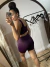 Conjunto Fitness Top aberto e short com bolso - loja online