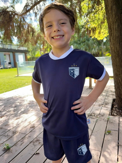LA SALLE - CONJUNTO ENTRENAMIENTO SHORT+REMERA