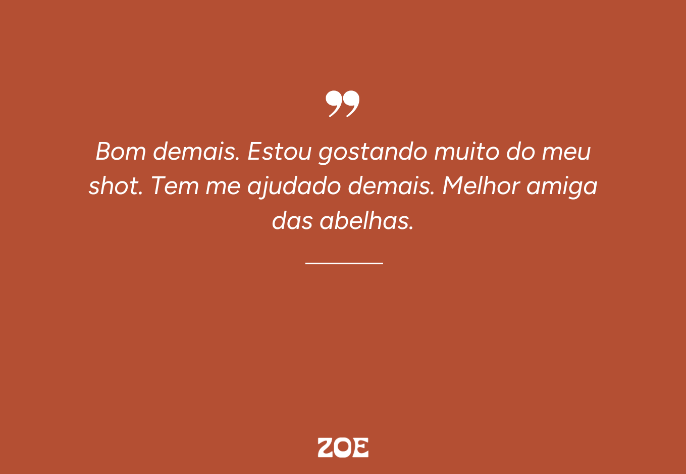 imagem depoimento