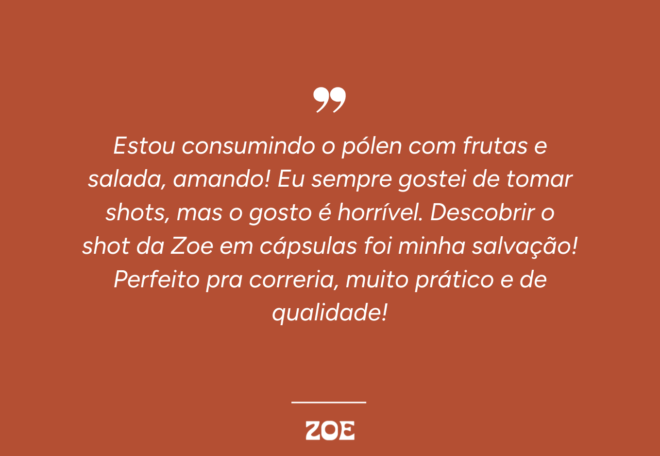 imagem depoimento