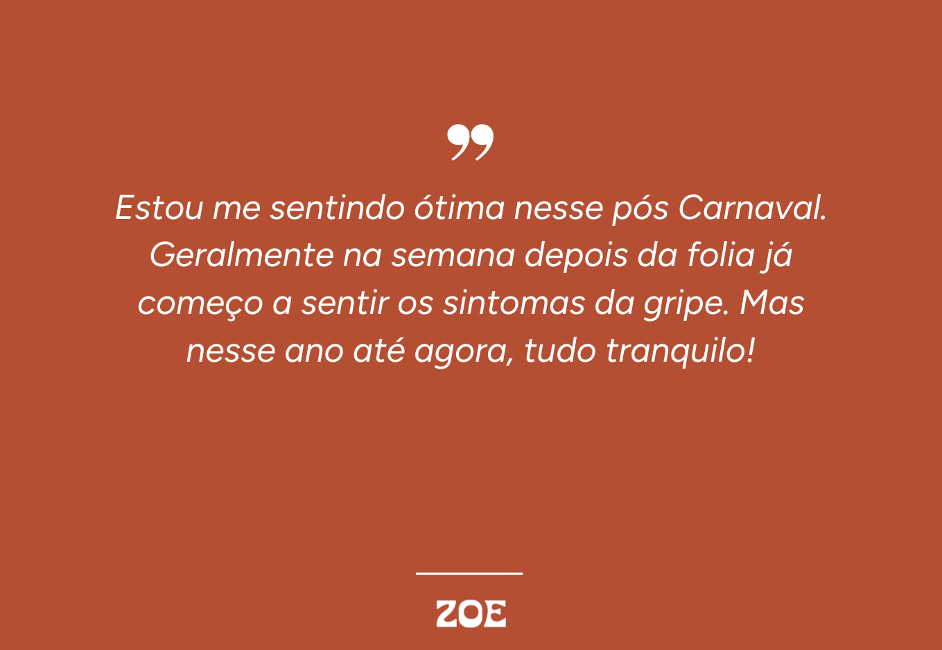 imagem depoimento
