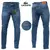 Calça Jeans - LACOSTE - Azul - comprar online