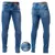 Calça Jeans Ellus Masculina - Premium - Azul 3% Elastano