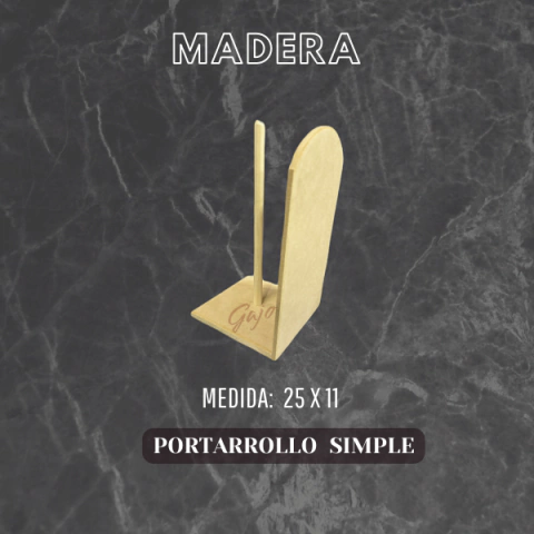 PORTA ROLLO LISO