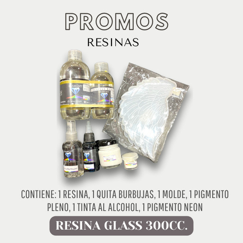 PROMO RESINA 300 gr. ALAS