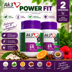 Imagem do Power Fit AK3 Original – 15 Cápsulas 500mg
