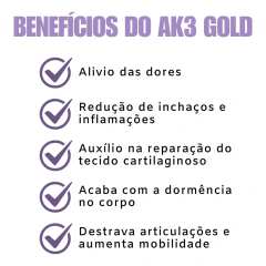 Imagem do Gold Ak3 Extra forte, Original 4 Unidades
