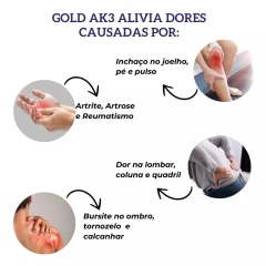 Gold Ak3 Extra forte, Original 4 Unidades