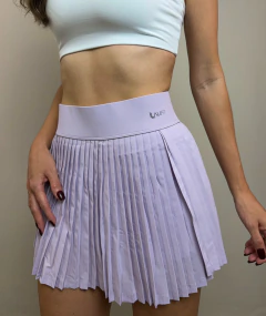 SAIA PLISSADA LAVANDA - comprar online