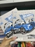 Cuaderno Mooving T/D Autos Azul Rayado