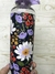 Botella Tubo Flores Oscura - comprar online