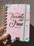 Agenda 2024 Big Pocket Floral Rosa
