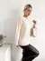 Sweater bremer trenzado Peretz - comprar online