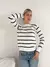 Sweater bremer rayas finas Azores - comprar online