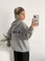 Buzo oversize frizado con capucha Error404 en internet