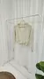 Sweater corto escote V con ochos Lusaka - comprar online