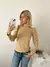 Media polera lanilla morley al cuerpo con mangas princesa Elysees - tienda online