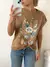 Imagen de Remera amplia manga rebatible Flor colores