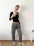 Jogger lanilla pesada tiro bajo con bolsillos Mozart - comprar online